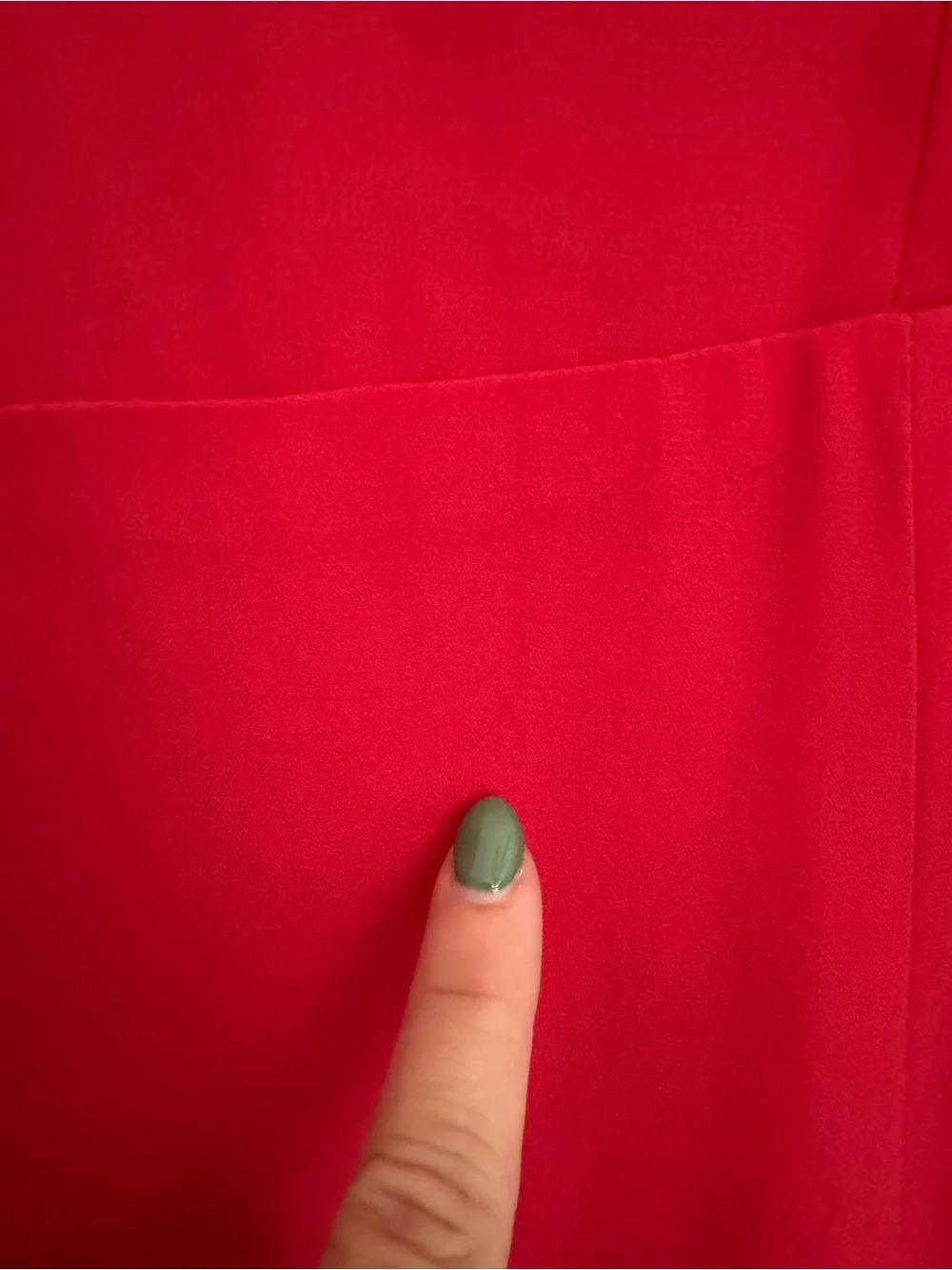 Rihoas Nordstrom Vibrant Red Tie-Shoulder Midi Dress - Picture 6 of 15